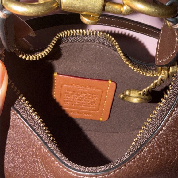 Coach Maple Jonie (mini) Crossbody Bag with brass hardware - Picture 5 of 7